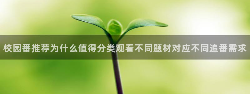 番里动漫在线观看:校园番推荐为什么值得分类观看不同题材对应不同追番需求配图