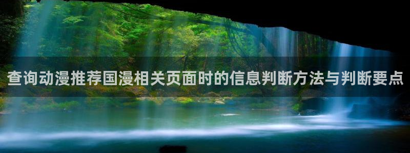 里动漫番在线观看:查询动漫推荐国漫相关页面时的信息判断方法与判断要点配图