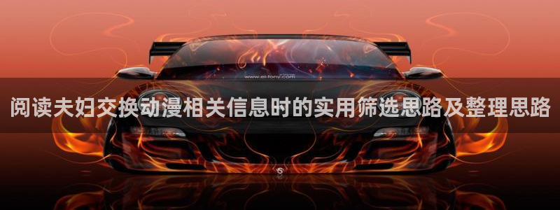 3动漫里番在线观看：阅读夫妇交换动漫相关信息时的实用筛选思路及整理思路配图